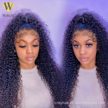 Hd Invisible Pre Plucked Virgin Curly Lace Wig,hd Vietnam Indian 5x5 Curly Lace Wig,cheap Brazilians Indian Hd Virgin Hair Wigs
